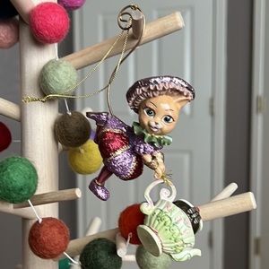 Cat & Teapot Ornament